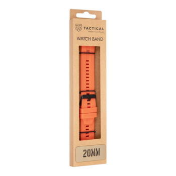 Tactical Quick Release Силиконовый ремешок для часов 20mm / оранжевый (TA-57983125840)