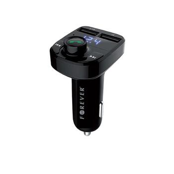 Forever TR-330 Bluetooth FM Transmitter Ar Uzlādes Ligzdām USB 12 / 24V (GSM028009)