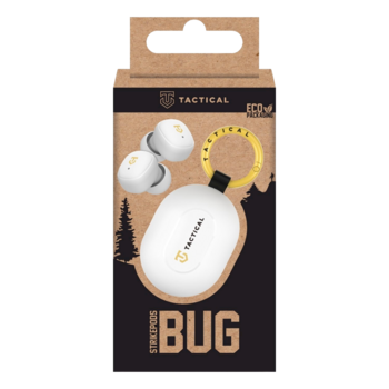Tactical StrikePods Bug Wireless Earbuds Беспроводные наушники / белый (TA-57983124401)