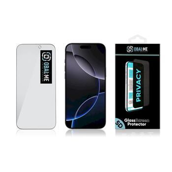 OBAL:ME Privacy 5D Glass Screen Protector Защитное стекло с приватным фильтром для Apple iPhone 17 Pro Max чёрный (57983127172)