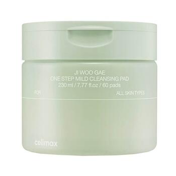 CELIMAX Ji Woo Gae One Step Mild Cleansing Пэдыs for Makeup Removal 225 ml 60 pcs (8809463993889)