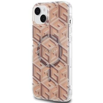 Guess GUHMP15SHGCUSTGW Hardcase IML GCube MagSafe Защитный чехол для iPhone 15/14/13 6.1