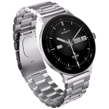 Garett Smartwatch Quantum Умные часы Серебристые (QUANTUM_SVR_STL)