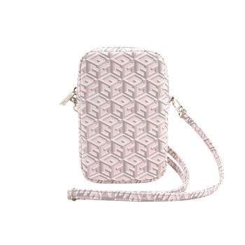 Guess PU G Cube Wallet Phone Bag Кошелек-сумка для телефона / розовый (GUWBZPGCSPGP)