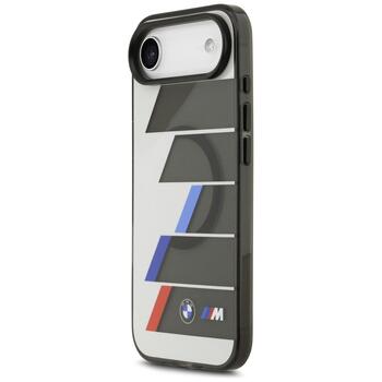 BMW M IML Metal Buttons Tricolor Lines MagSafe Case Защитный Чехол для Apple iPhone 17 Air (BMHMP17M25HTTRIA)