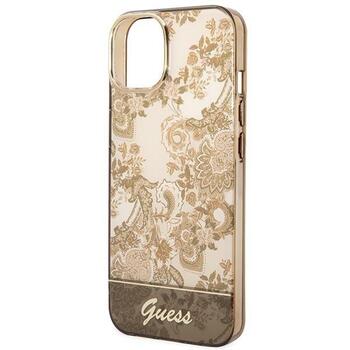 Guess GUHCP14MHGPLHC Porcelain Collection Aizsargapvalks priekš iPhone 14 Plus / 15 Plus 6.7