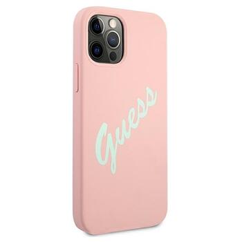 Guess GUHCP12LLSVSPG Silicone Vintage Hardcase Защитный чехол для iPhone 12 Pro Max 6.7