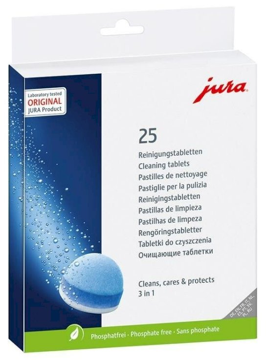 Jura 3-phase Очищающие Таблетки 25pcs (7610917250455)