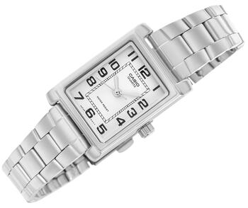 Casio Timeless LTP-1234PD-7BEG Женские Часы 21mm Silver Case White Dial (LTP-1234PD-7BEG)