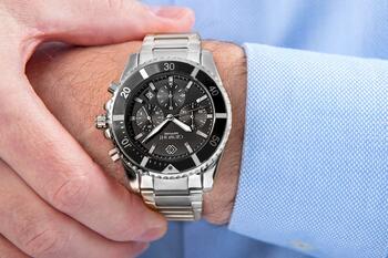 Giewont Chronograph Sapphire Мужские наручные часы / серебристый (GW3970-B2)