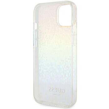 Guess GUHCP12MHDECMI IML Faceted Mirror Disco Iridescent Aizsargapvalks priekš iPhone 12/12 Pro 6.1