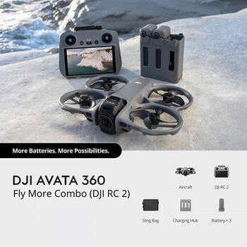 DJI Avata 360 Fly More Combo with DJI RC 2 (3x battery pack) (CP.FP.00000317.01)