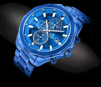 Giewont Мужские часы Chronograph Sapphire GW7290-B5 / синий (GW7290-B5)