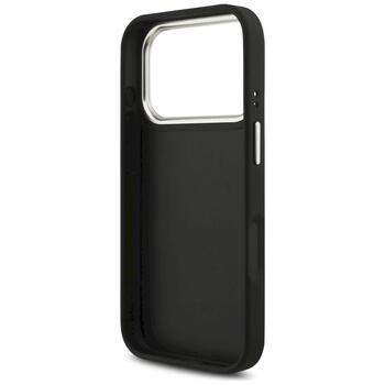 Case Guess Grained Big 4G Classic Logo Защитный чехол для iPhone 17 Pro / чёрный (GUHCP17LPG4SMCEK)