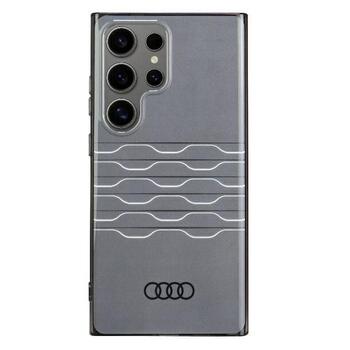 Audi IML Geometric Pattern Чехол для Samsung Galaxy S24 Ultra (AU-IMLS24U-A6/D3-BK)