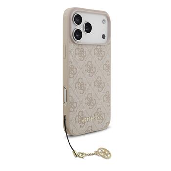Guess 4G Charm Case Чехол для Apple iPhone 17 Pro Max (GUHMP17XGF4GCP)