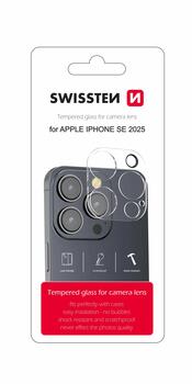 Swissten Temepered Glass for Camera Lens Защитное Стекло для Объективов Камеры Apple iPhone 16e / iPhone 17e (94500127)