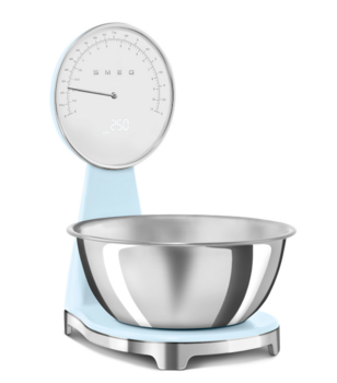 Smeg KSF01PBWW Analog and Digital Кухонные весы Pastel Blue (KSF01PBWW)