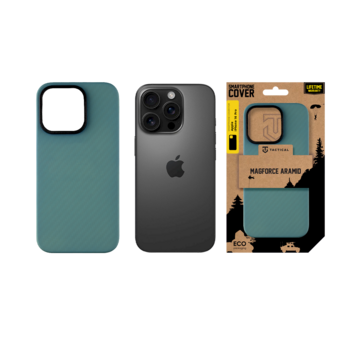 Tactical MagForce Aramid Cover Aizsargapvalks priekš Apple iPhone 16 Pro / zils (TA-57983126542)