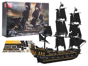 RoGer Pīrātu Kuģa Konstruktora Komplekts Black Pearl 3180gab (5903864977349)