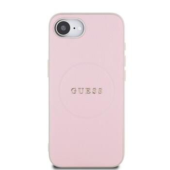 Guess PU Grained Classic Logo MagSafe Case Чехол для Apple iPhone 16e (GUHMPSE4PGHSMMP)