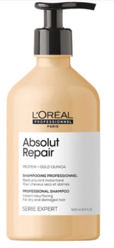 L´Oréal Professionnel Série Expert Absolut Repair Gold Quinoa Shampoo 500 ml (3474636975914)