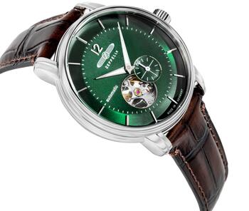 ZEPPELIN LZ120 Open Heart Automatic Vīriešu pulkstenis 8166-4 / sudraba (8166-4)