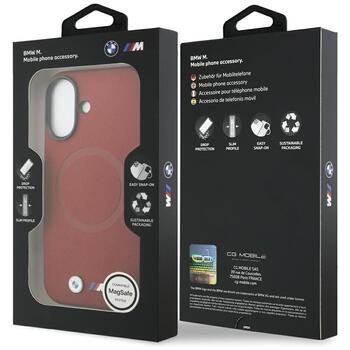 BMW M FW Metal Logo MagSafe Case Aizsargapvalks priekš Apple iPhone 17 (BMHMP17S25PFWSMR)