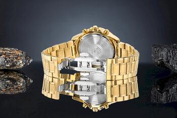 Giewont Chronograph Sapphire Мужские часы / золотой/чёрный (GW9460-B4)