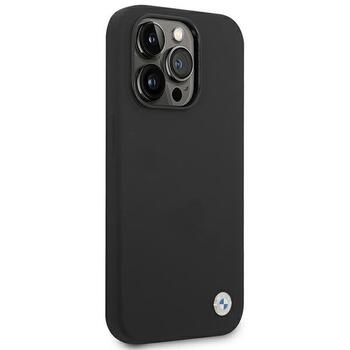 BMW BMHCP14LSILBK Aizmugurējais Apvalks Priekš Apple iPhone 14 Pro (BMHCP14LSILBK)
