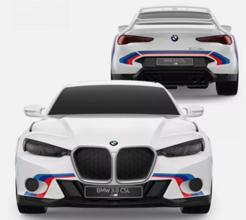 Rastar BMW 3.0 CSL Radiovadāma Rotaļu Automašīna 1:24 (6930751324046)