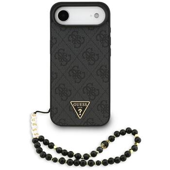 Guess 4G Strap Triangle Logo MagSafe Case Чехол для Apple iPhone 17 Air (GUHMP17MP4TSDPPSK)