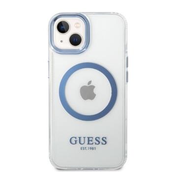 Guess GUHMP14MHTRMB Hardcase Metal Outline Magsafe Защитный чехол для iPhone 14 Plus / 15 Plus 6.7