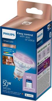 Philips Умная светодиодная лампа GU10 50W RGB Smart (929003772321)