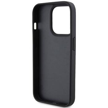 Ferrari Twist Metal Logo Back Case Aizsargapvalks Priekš Apple iPhone 15 Pro (FEHCP15LPTWK)