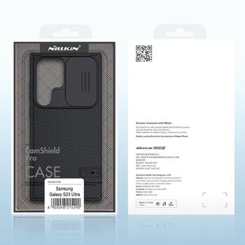 Nillkin CamShield PRO Hard Case Защитный чехол для Samsung Galaxy S23 Ultra / чёрный (57983112677)