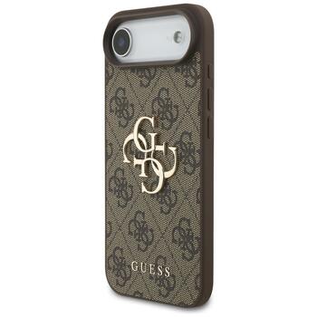 Guess 4G Big Logo Case Защитный чехол для iPhone Air / коричневый (GUHCP17M4GMGBR)