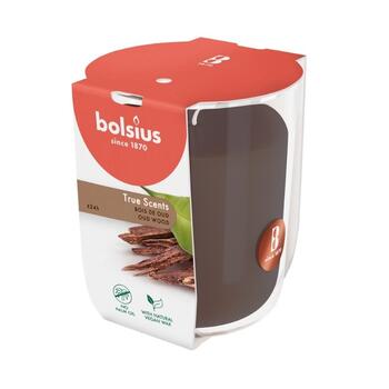 Bolsius True Scents Aromātiskā Svece 80x73mm Oud Wood (37930370)