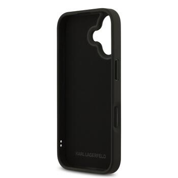 Karl Lagerfeld 3D Rubber Double Heads Case Чехол для Apple iPhone 17 (KLHCP17S3DRKCNK)