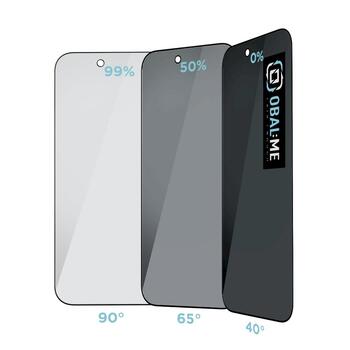 OBAL:ME Privacy 5D Glass Screen Protector Защитное стекло для Apple iPhone Air / чёрный (57983126931)