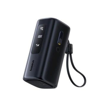 Baseus EnerGeek GX11 MiFi Внешний аккумулятор 67W 20000mAh / космический чёрный (E0025701)