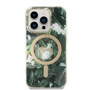 Guess Set GUBPP14LHJEACSA Case+Charger Aizsargapvalks priekš iPhone 14 Pro 6,1