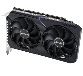 Asus Dual GeForce RTX 3050 Видеокарта 8GB GDDR6 (90YV0GH6-M0NA00)