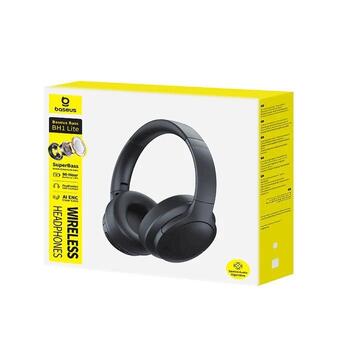 Baseus Bass BH1 Lite True Wireless Earphones Беспроводные наушники / космический чёрный (A0203C00)