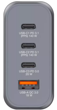 Verbatim GNC-140 Tīkla Lādētājs 140W (32203V)