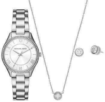 Michael Kors Lauryn MK4851SET Sieviešu Komplekts: Pulkstenis, Auskari un Kaklarota (MK4851SET)