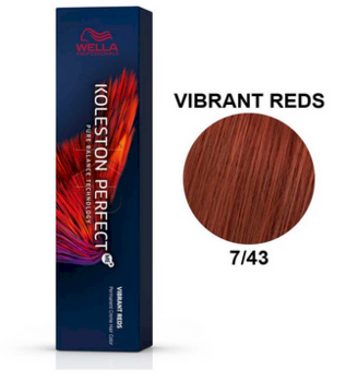 Wella Professionals Koleston Perfect Me+ Vibrant Reds 7/43 Краска Для Волос 60 ml (8005610648729)