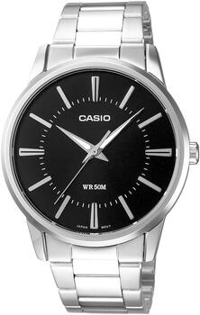 CASIO MTP-1303PD-1AVEG Vīriešu pulkstenis / sudraba (MTP-1303PD-1AVEG)