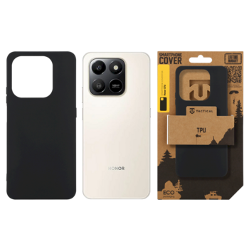 Tactical TPU Cover Aizsargapvalks priekš Honor X7d / melns (TA-57983128605)