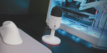 Mars Gaming MMICCXW High Definition ENC Настольный кардиоидный микрофон USB / ARGB (MMICCXW)